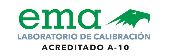 Símbolo oficial de acreditación ema, a.c. - Laboratorio de Calibración - Acreditado A-10